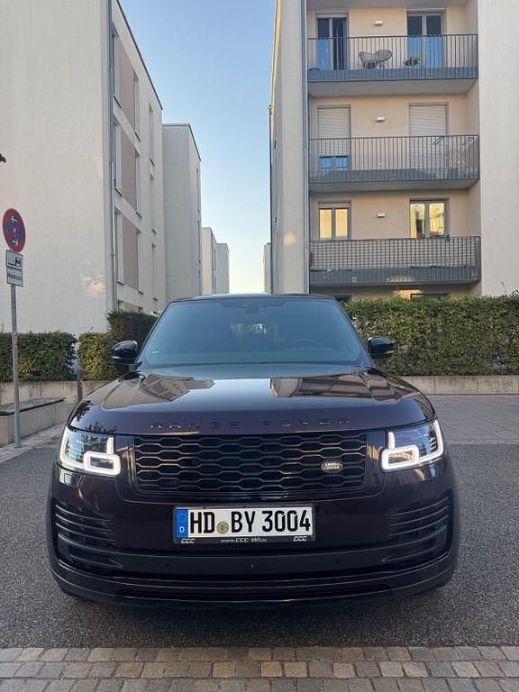 Rot Gebraucht 2018 Land Rover Range Rover Autobiography SUV | 48.500 € (Fairer Preis) - Bild 1/4
