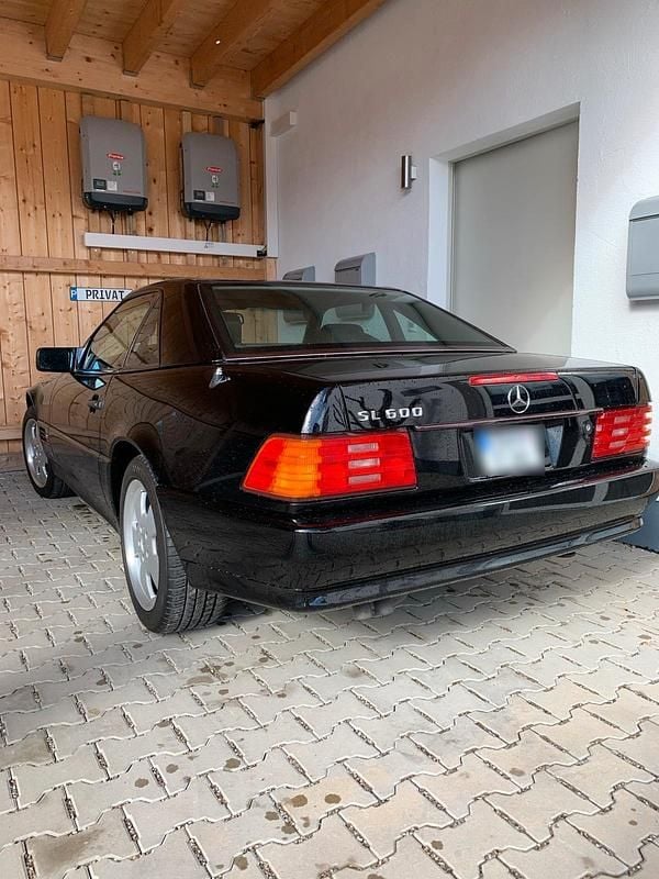 Gebraucht Mercedes SL600 398 PS (292 kW) 1994 Schwarz Cabrio