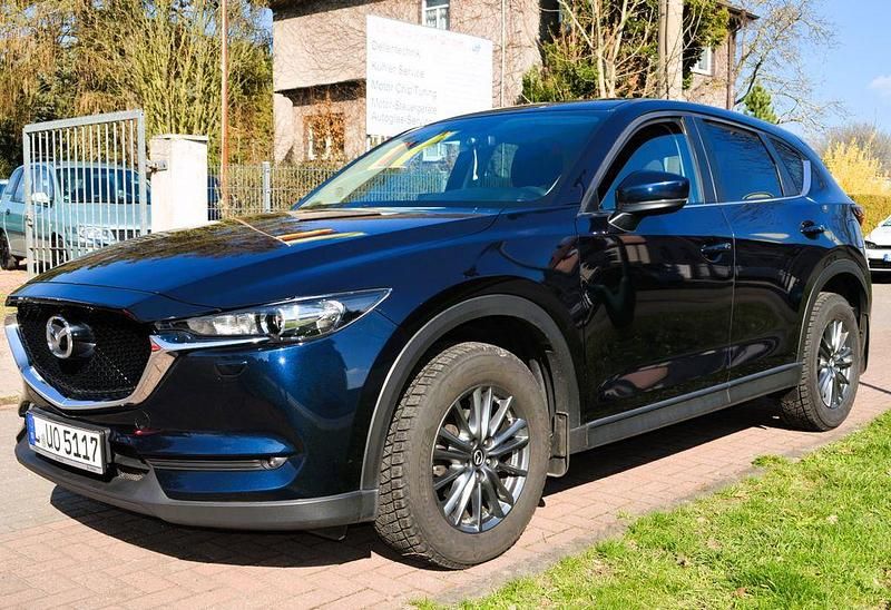 Gebraucht Mazda CX-5 Exclusive-Line 175 PS (128 kW) 2018 Blau SUV