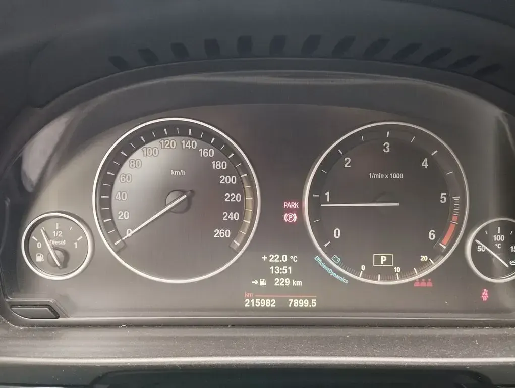 Gebraucht BMW 520 Efficient Dynamics 184 PS (135 kW) 2013 Schwarz Kombi