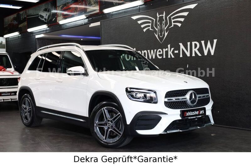 Polarweiss unilack Gebraucht 2020 Mercedes GLB200 AMG SUV | 30.950 € (Fairer Preis) - Bild 1/4