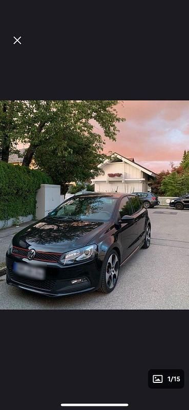 Schwarz Gebraucht 2012 VW Polo GTI Kleinwagen | 10.200 € (Fairer Preis) - Bild 1/4