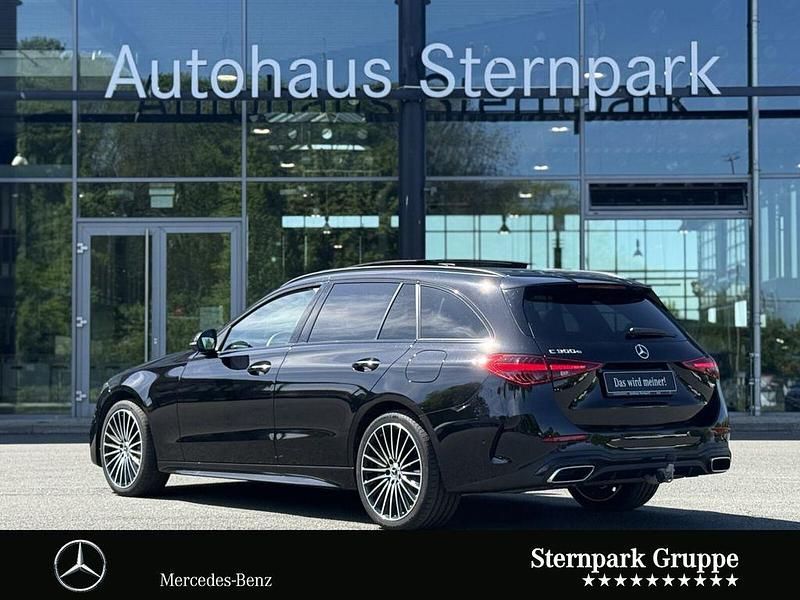 Gebraucht Mercedes C300e AMG Line Premium Plus 313 PS (230 kW) 2025 Obsidianschwarz Kombi