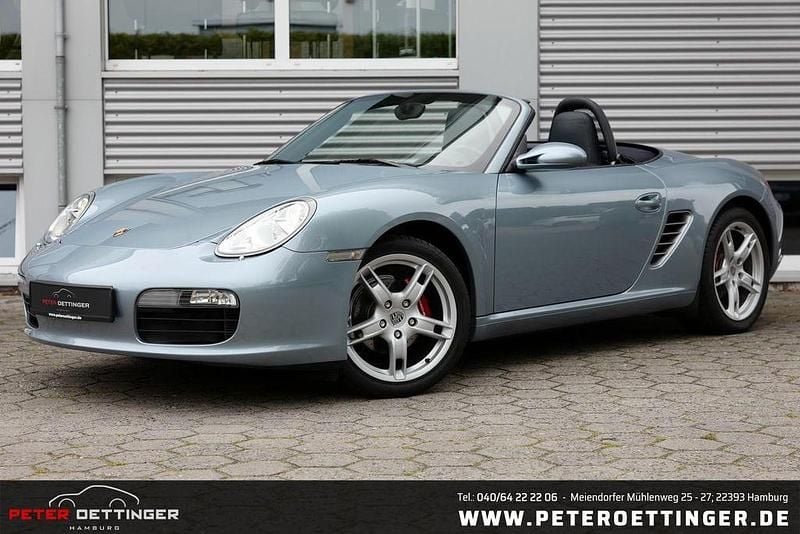 Blau Gebraucht 2006 Porsche Boxster Cabrio | 37.700 € - Bild 1/4