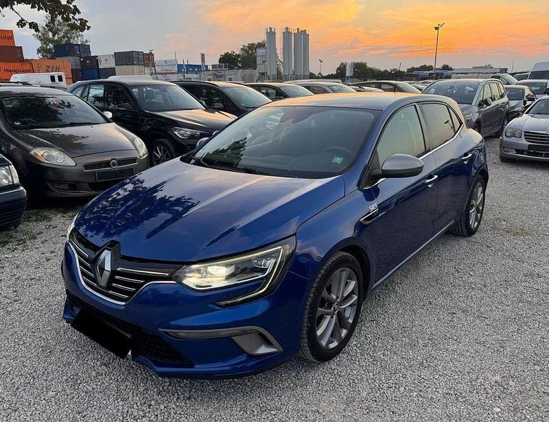 Blau Gebraucht 2016 Renault Mégane GT Line GT-Line Limousine | 7.800 € (Fairer Preis) - Bild 1/4