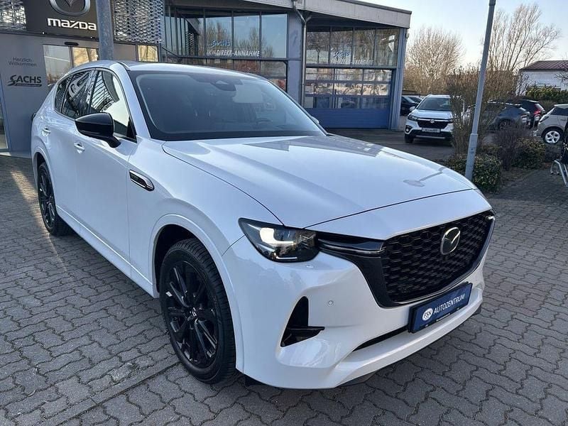 Gebraucht Mazda CX-60 Homura-Line 254 PS (186 kW) 2024 Rhodium white SUV