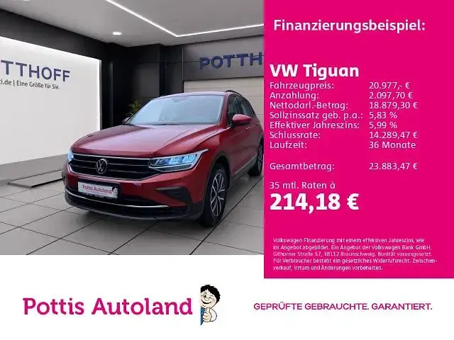 Gebraucht VW Tiguan Life 150 PS (110 kW) 2021 SUV