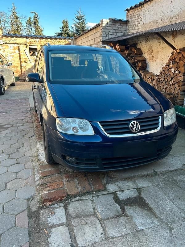 Gebraucht VW Touran 105 PS (77 kW) 2005 Blau Van / Kleinbus