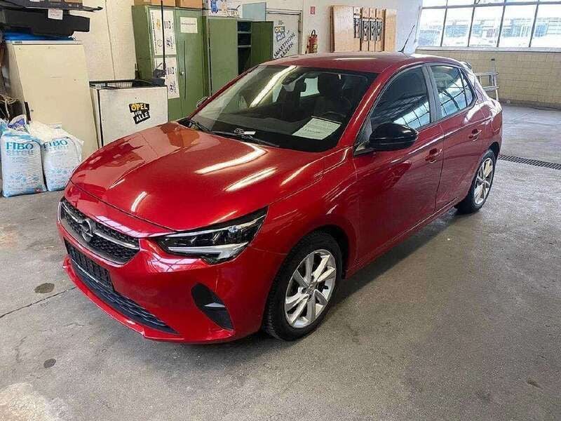 Rot (chili rot/kardio rot) Gebraucht 2019 Opel Corsa Edition Limousine | 13.690 € (Guter Preis) - Bild 1/4