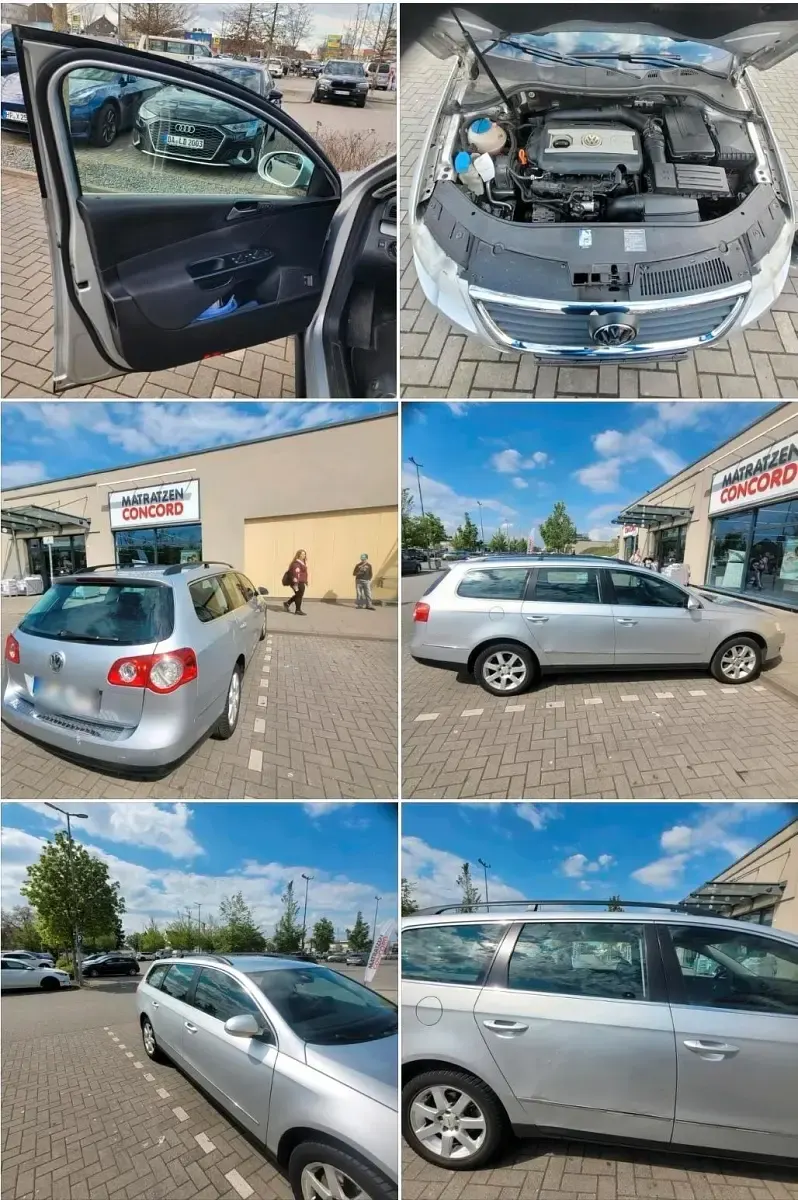 Gebraucht VW Passat 160 PS (117 kW) 2008 Silber Kombi