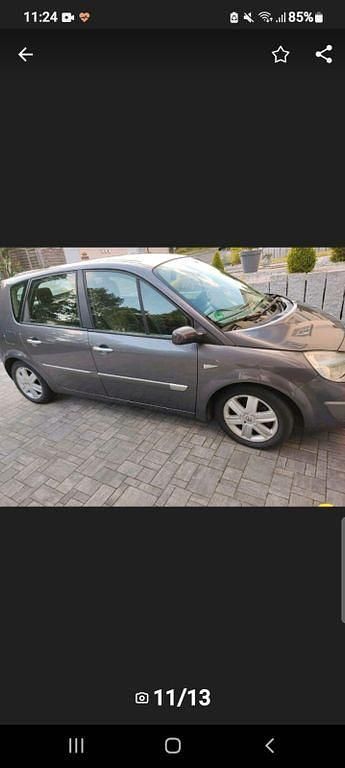 Gebraucht Renault Scénic Expression 107 PS (78 kW) 2003 Grau Van / Kleinbus