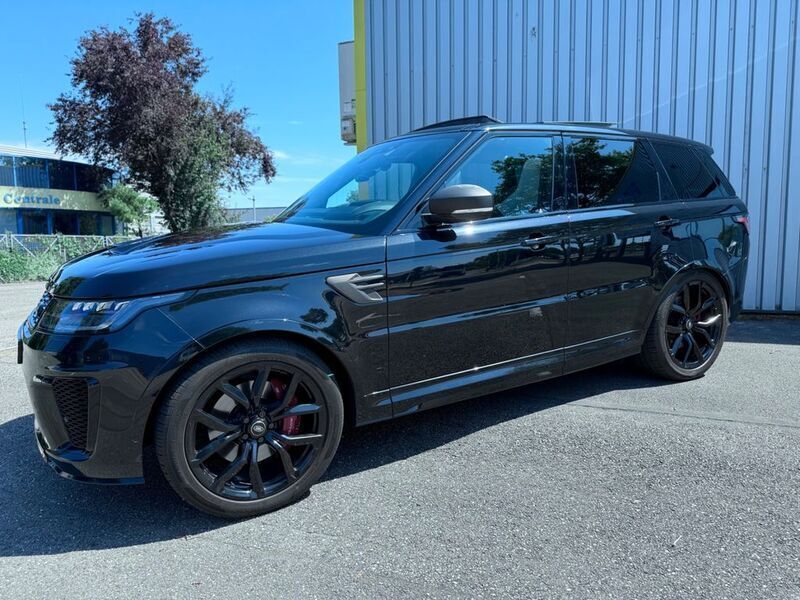 Schwarz Gebraucht 2020 Land Rover Range Rover Sport SVR SUV | 71.000 € - Bild 1/4