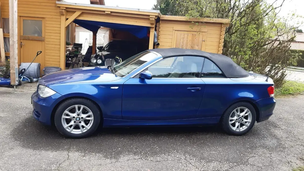 Gebraucht BMW 128 234 PS (172 kW) 2008 Blau Cabrio
