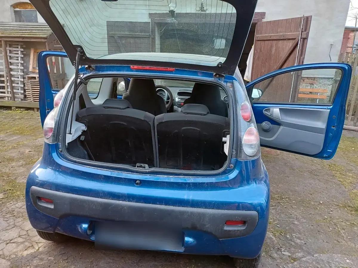 Gebraucht Citroën C1 68 PS (50 kW) 2009 Blau Kleinwagen