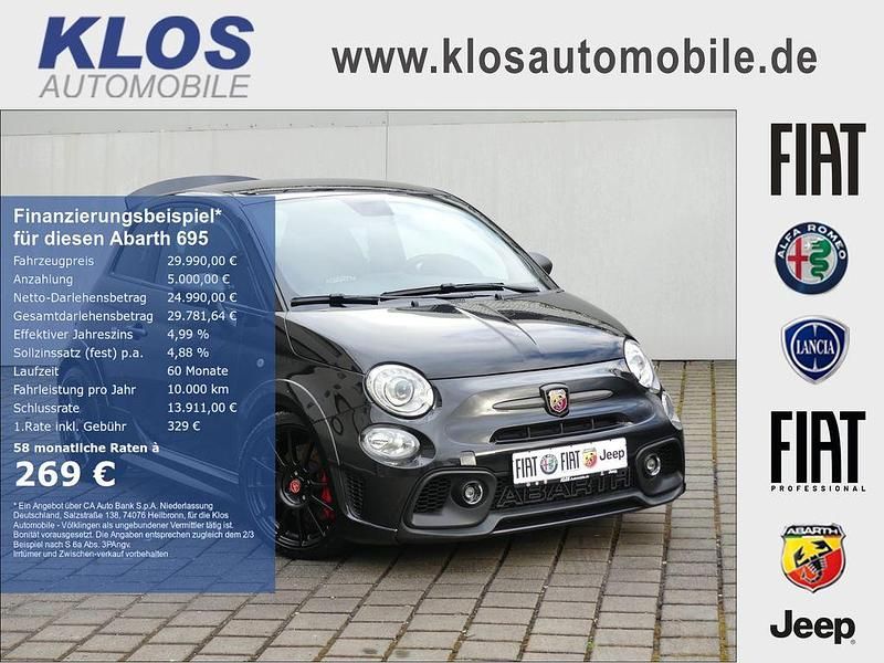 Gebraucht Abarth 695 179 PS (131 kW) 2023 Schwarz Kleinwagen
