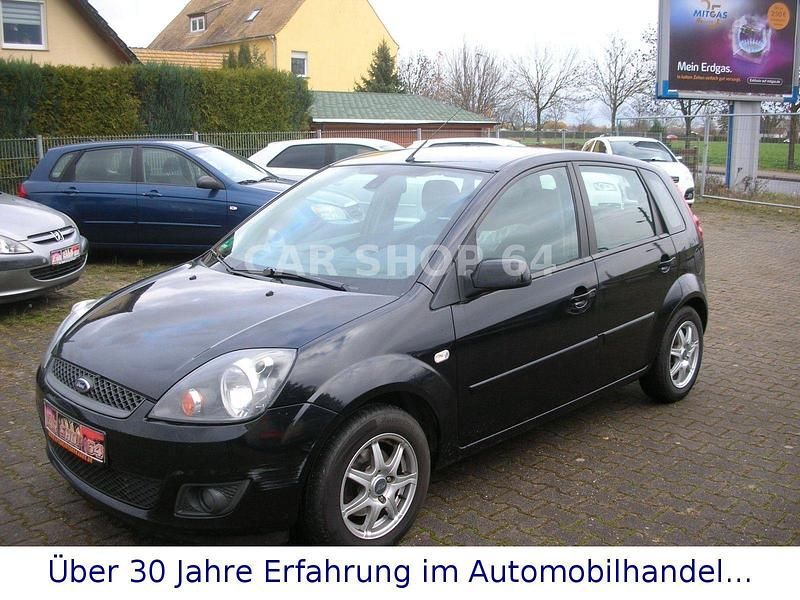 Schwarz Gebraucht 2008 Ford Fiesta Style Kleinwagen | 1.750 € (Fairer Preis) - Bild 1/4