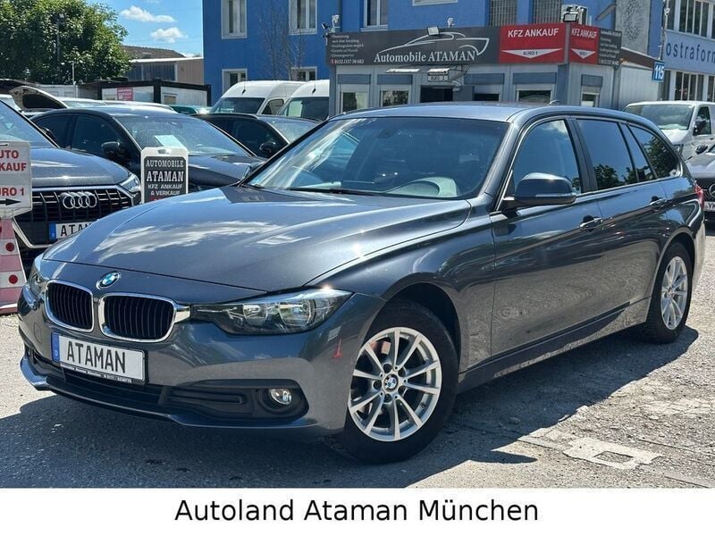 Grau Gebraucht 2016 BMW 316 Advantage Limousine | 10.990 € (Guter Preis) - Bild 1/4