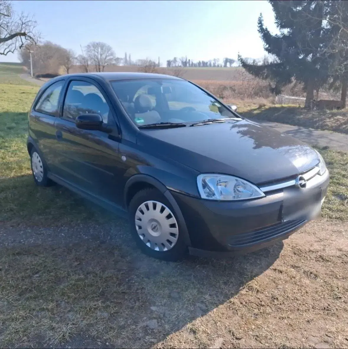Gebraucht Opel Corsa Njoy 75 PS (55 kW) 2003 Schwarz Kleinwagen