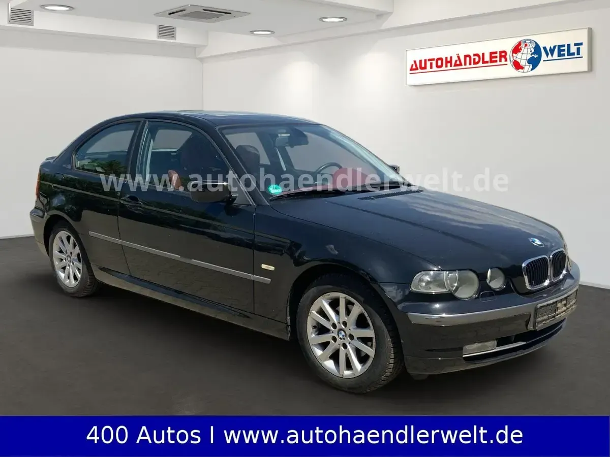 Gebraucht BMW 318 Compact Sport Line 143 PS (105 kW) 2005 Schwarz Kleinwagen