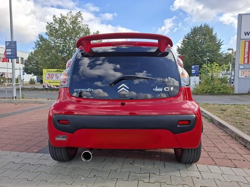 Gebraucht Citroën C1 69 PS (50 kW) 2009 Rot Kleinwagen