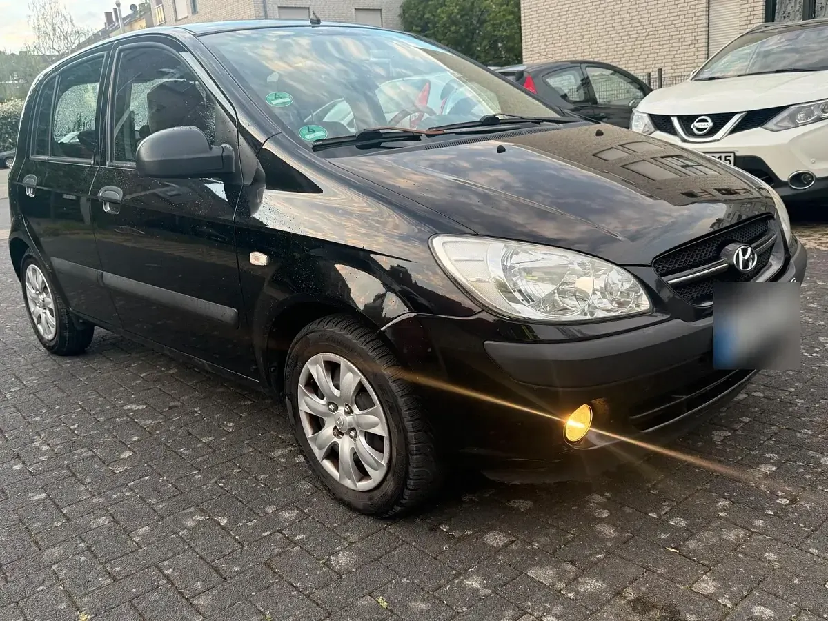 Gebraucht Hyundai Getz 67 PS (49 kW) 2008 Schwarz Kleinwagen