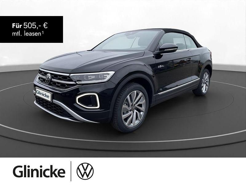 Schwarz Neu 2025 VW T-Roc Cabriolet Goal Cabrio | 33.250 € (Superpreis) - Bild 1/3