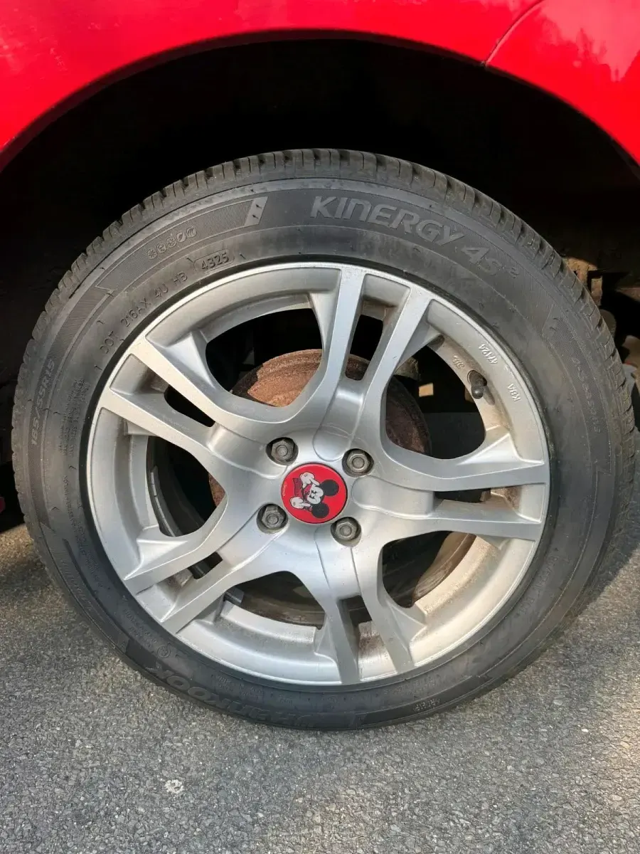 Gebraucht Chevrolet Aveo LS 84 PS (61 kW) 2010 Rot Kleinwagen