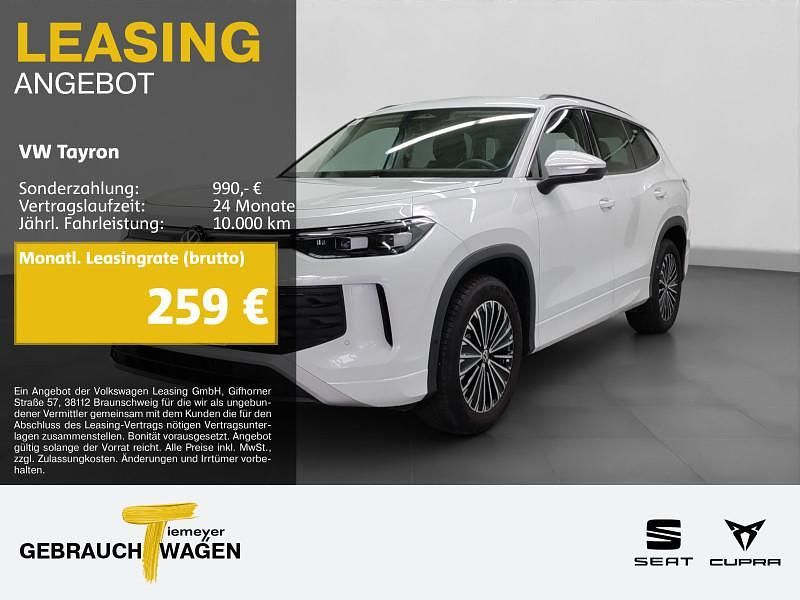 Gebraucht VW Tayron Life 150 PS (110 kW) 2025 Weiß SUV