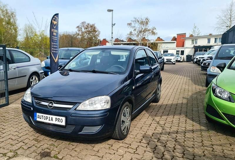 Gebraucht Opel Corsa Basis 60 PS (44 kW) 2006 Blau Kleinwagen