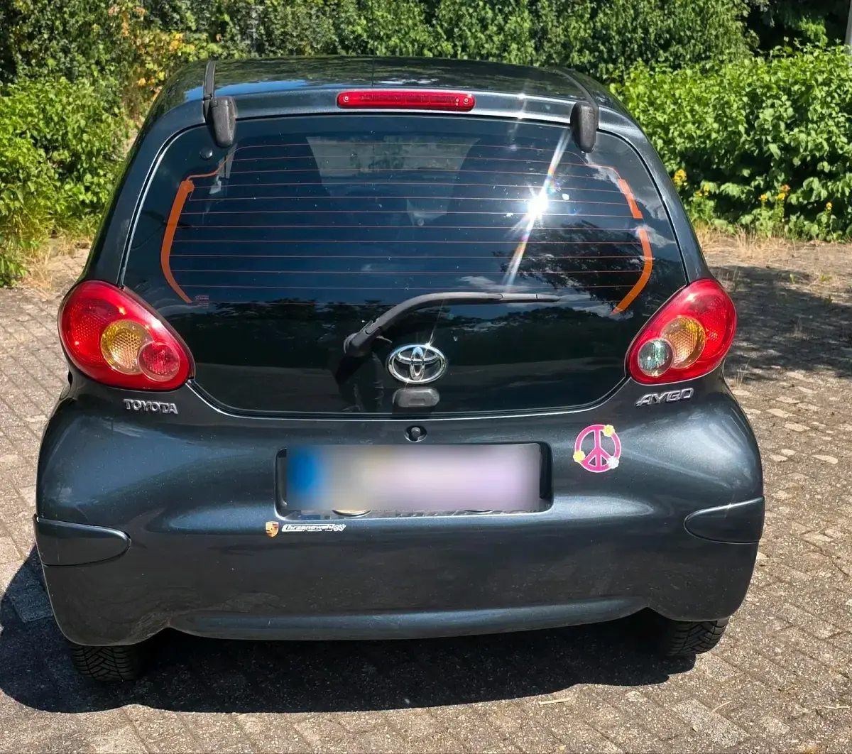 Gebraucht Toyota Aygo 68 PS (50 kW) 2008 Grau Kleinwagen