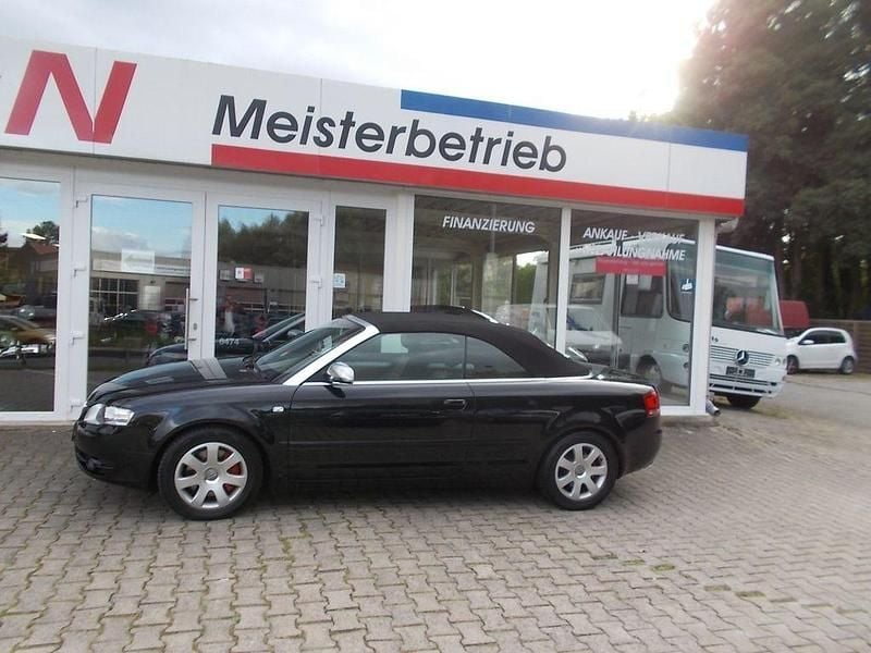 Gebraucht Audi A4 Cabriolet S-Line 232 PS (170 kW) 2007 Schwarz Cabrio
