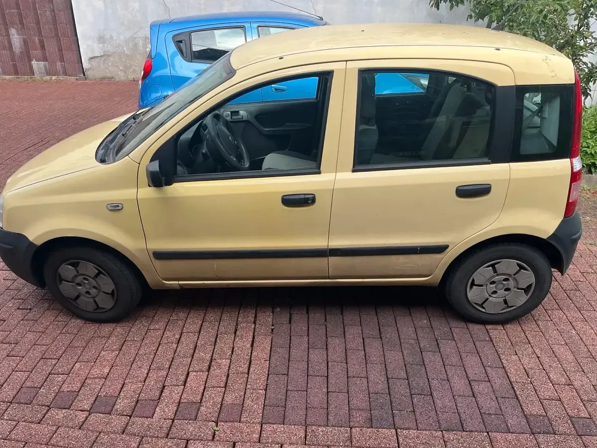 Gebraucht Fiat Panda 2009 Gelb Kleinwagen