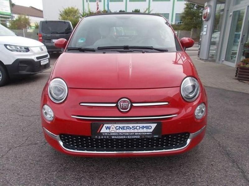 Gebraucht Fiat 500C 69 PS (50 kW) 2022 Passione rot / schwarz Cabrio