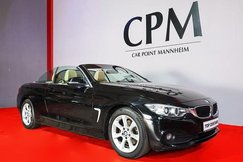 Schwarz Gebraucht 2016 BMW 420 Advantage Cabrio | 18.950 € (Fairer Preis) - Bild 1/4