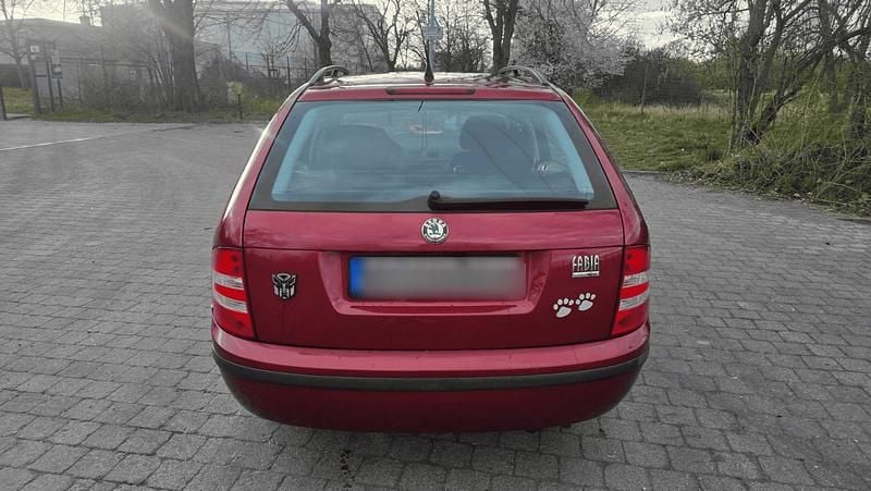Gebraucht Skoda Fabia 75 PS (55 kW) 2006 Rot Kombi