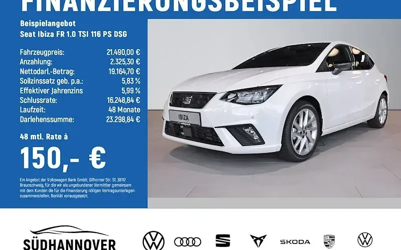 Gebraucht Seat Ibiza FR 115 PS (84 kW) 2026 Kleinwagen