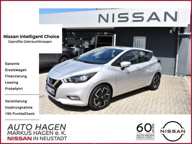 Silber Gebraucht 2021 Nissan Micra N-Way Kleinwagen | 13.500 € (Fairer Preis) - Bild 1/4
