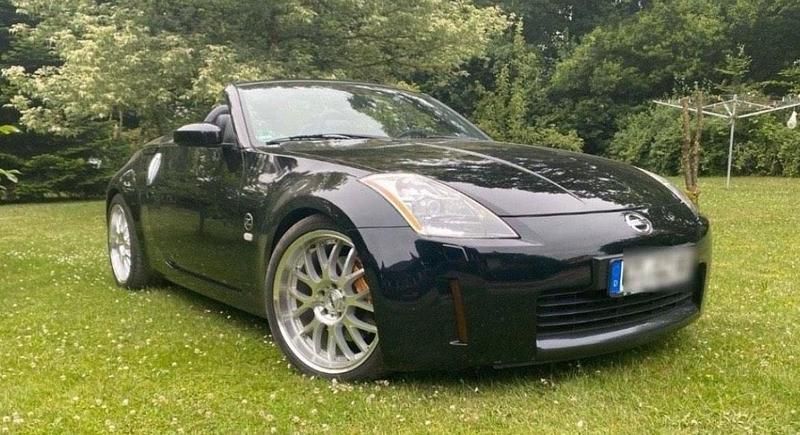 Schwarz Gebraucht 2005 Nissan 350Z Cabrio | 15.900 € (Fairer Preis) - Bild 1/4
