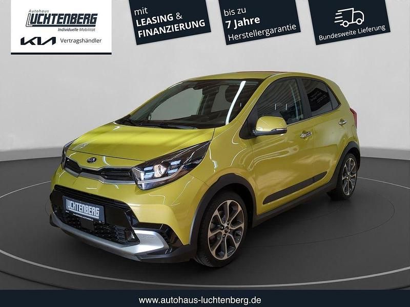 Gelb Gebraucht 2021 Kia Picanto X-Line Kleinwagen | 15.950 € (Fairer Preis) - Bild 1/4
