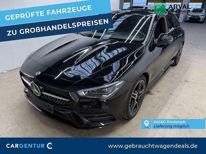 Nachtschwarz unilack Gebraucht 2022 Mercedes CLA220 AMG line Limousine | 27.695 € (Guter Preis) - Bild 1/2