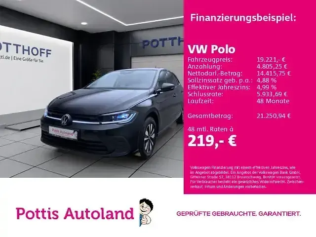 Gebraucht VW Polo Goal 95 PS (69 kW) 2025 Kleinwagen