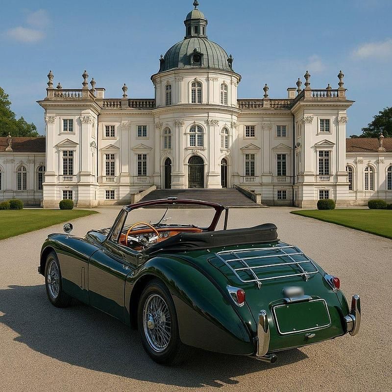 Gebraucht Jaguar XK 160 PS (117 kW) 1953 Grün Cabrio