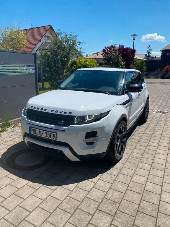 Weiß Gebraucht 2013 Land Rover Range Rover evoque Dynamic SUV | 13.200 € (Fairer Preis) - Bild 1/4