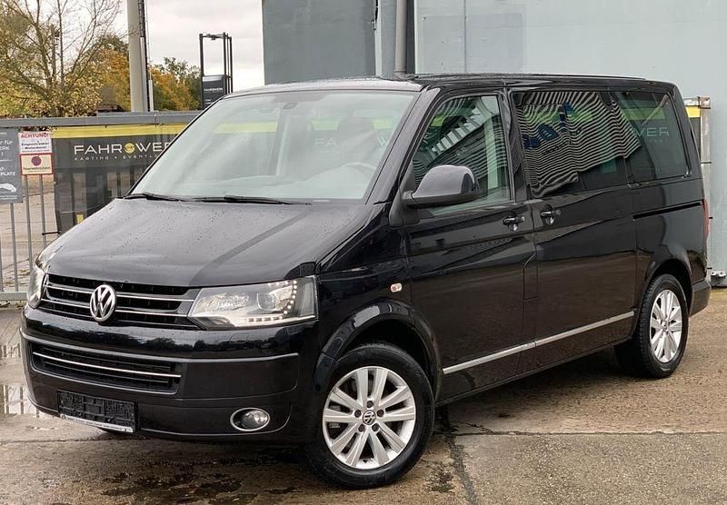 Schwarz Gebraucht 2015 VW Multivan Highline Van | 23.900 € (Superpreis) - Bild 1/4