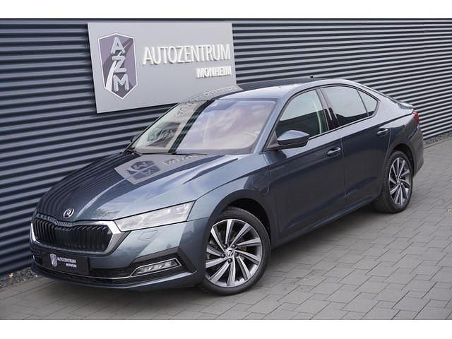 (quarzgrau metallic) Gebraucht 2021 Skoda Octavia Limousine | 28.548 € (Teuer) - Bild 1/4