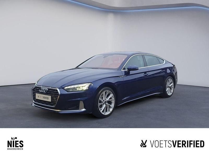 Blau Gebraucht 2022 Audi A5 Sportback Advanced Plus Kleinwagen | 32.280 € (Fairer Preis) - Bild 1/4