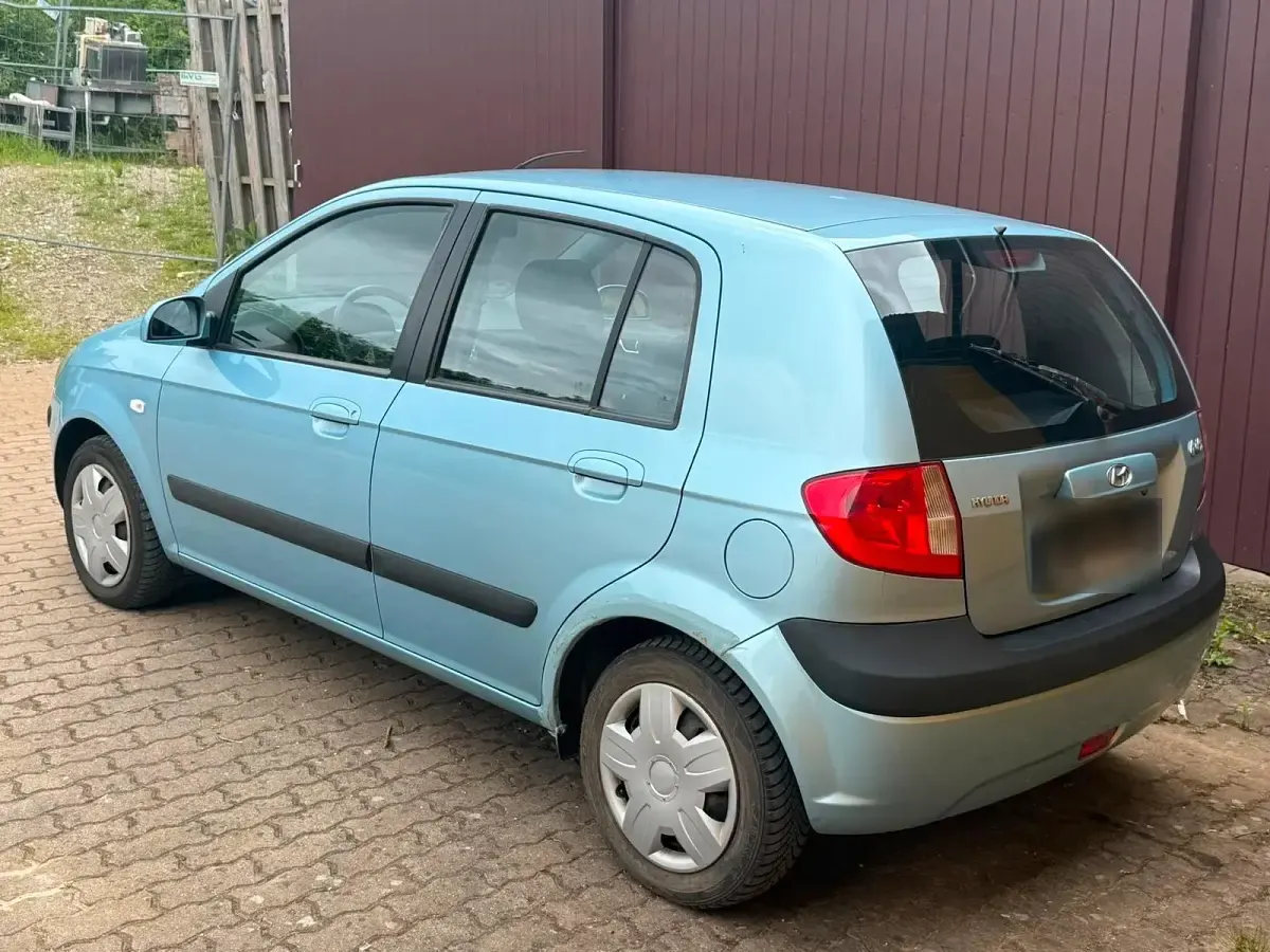 Gebraucht Hyundai Getz 66 PS (48 kW) 2007 Silber Kleinwagen