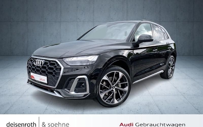 Schwarz Gebraucht 2023 Audi Q5 S-Line SUV | 59.890 € - Bild 1/4