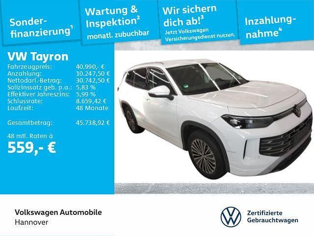 Gebraucht VW Tayron Elegance 150 PS (110 kW) 2025 Pure white SUV
