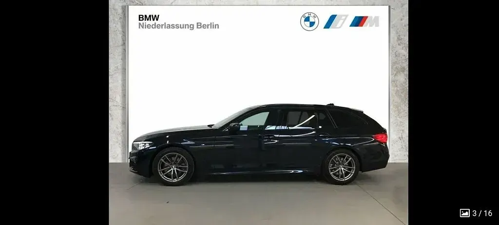 Gebraucht BMW 520 M Sport 190 PS (139 kW) 2018 Schwarz Kombi